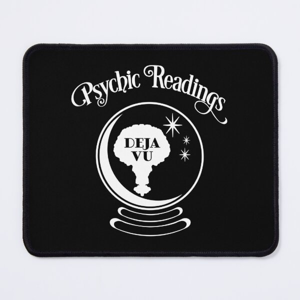Item preview, PSYCHIC READINGS. DEJA VU. ON BLACK. designed and sold by 5hertz.