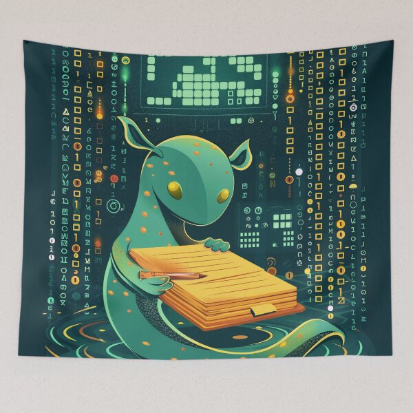 Item preview, Nessie's Virtual Scribe designed and sold by Galexicon 42.