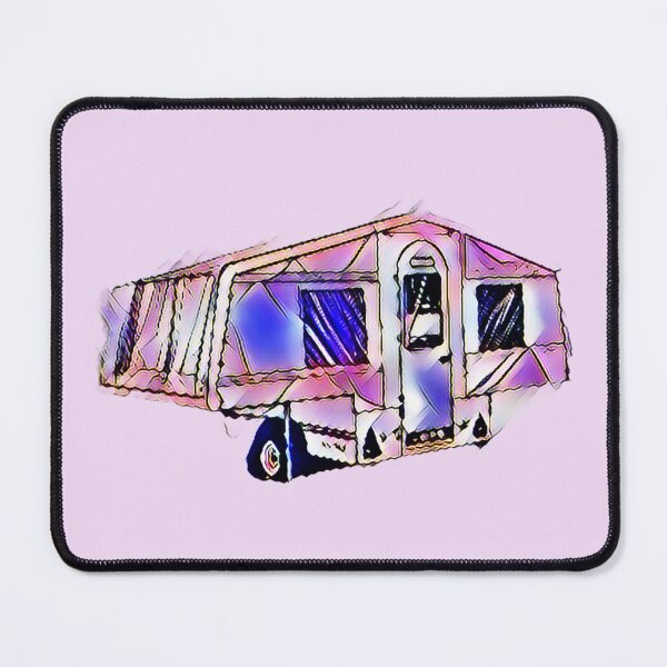 Item preview, Purple and Pink Trailer Tent designed and sold by BeccaAelishe.