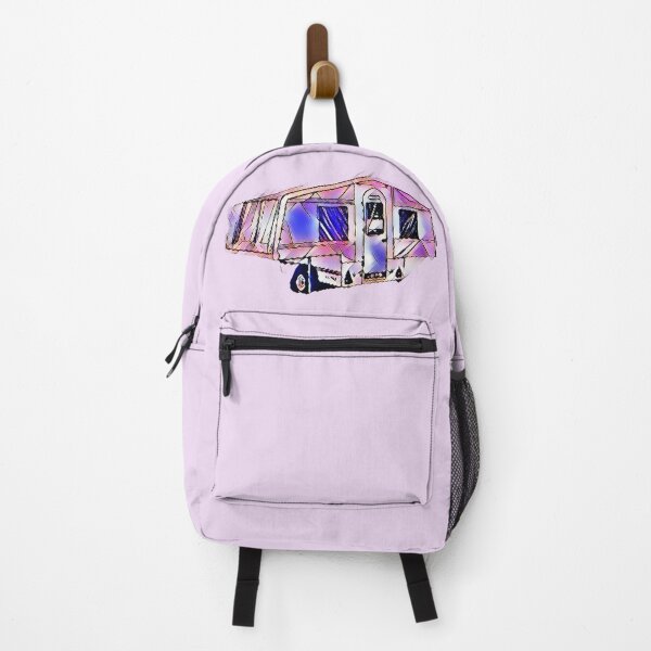 Item preview, Purple and Pink Trailer Tent designed and sold by BeccaAelishe.