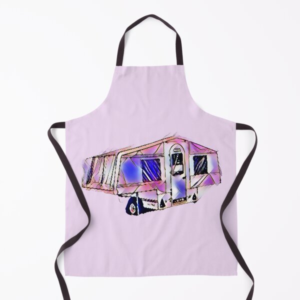 Item preview, Purple and Pink Trailer Tent designed and sold by BeccaAelishe.