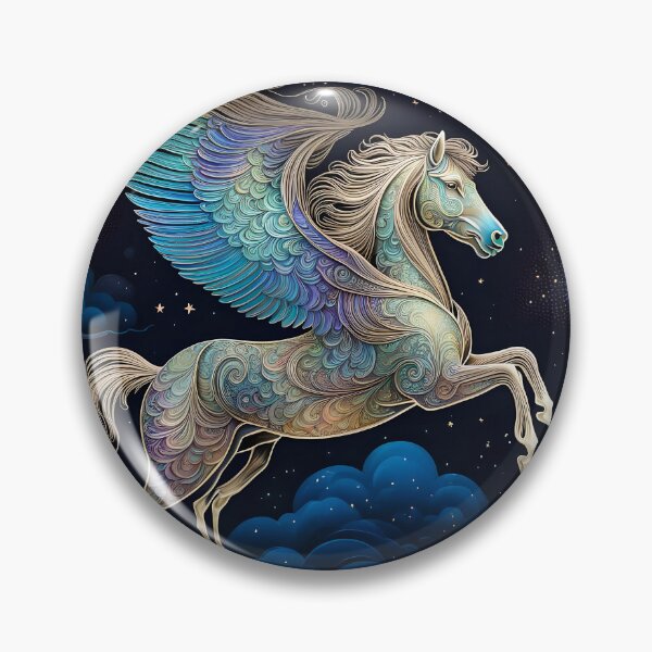 Item preview, Pegaso de filigrana dorada designed and sold by Kimberley Saros.