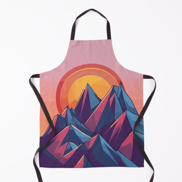 Item preview, Sharp Mountains at Dawn designed and sold by Galexicon 42.