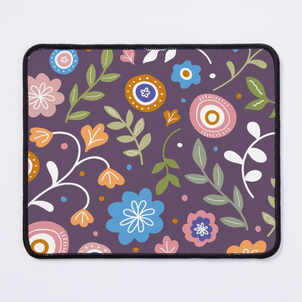 Item preview, Colorful Retro Flower Pattern designed and sold by LMStudioDesigns.
