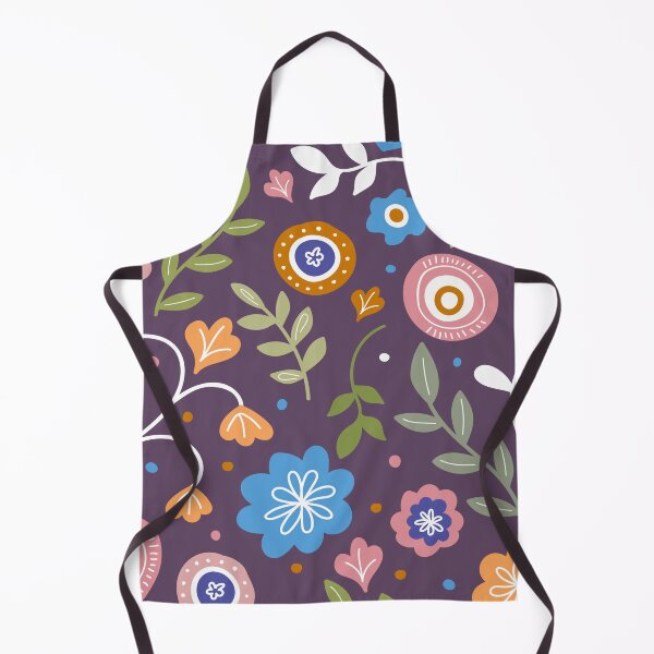 Item preview, Colorful Retro Flower Pattern  designed and sold by LMStudioDesigns.