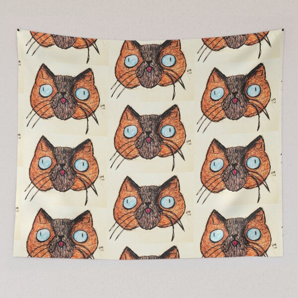 Item preview, Goofy cat designed and sold by KBreadArt.