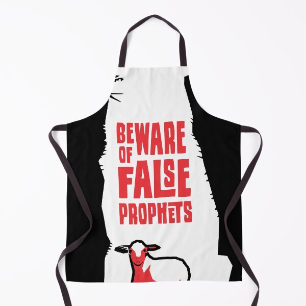 Item preview, Beware Of False Prophets - Jesus Warning 2 - Christian designed and sold by Vector-Artist.