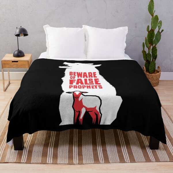 Item preview, Beware Of False Prophets - Jesus Warning 2 - Christian designed and sold by Vector-Artist.