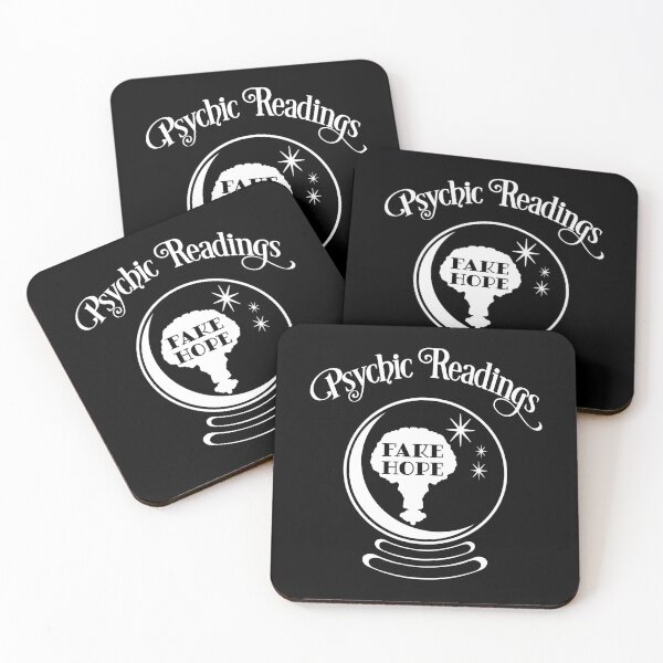 Item preview, PSYCHIC READINGS. FAKE HOPE. ON BLACK. designed and sold by 5hertz.