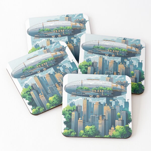 Item preview, Steampunk Skyward Gardens designed and sold by Galexicon 42.