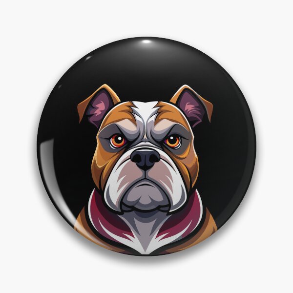 Item preview, serious bulldog designed and sold by Atsuhiro.