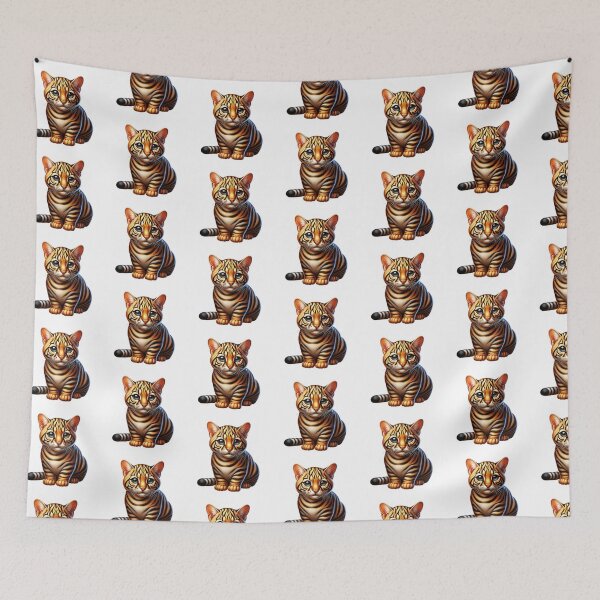 Aperçu de l'œuvre Chat Toyger créée et vendue par TheAnimalZ00.