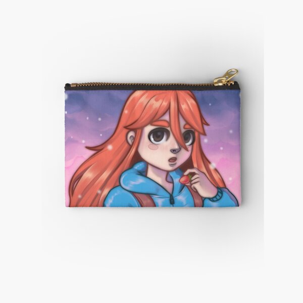 Item preview, Madeline with a strawberry uwu - Celeste designed and sold by PetecanArt.