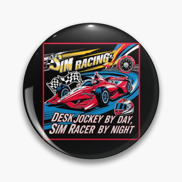 Item preview, Sim Racing: Desk Jockey by Day, Sim Racer by Night designed and sold by HardCorps.