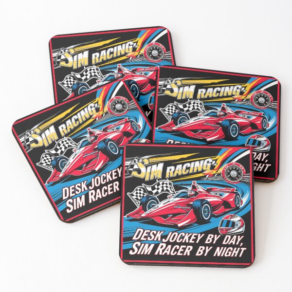 Item preview, Sim Racing: Desk Jockey by Day, Sim Racer by Night designed and sold by HardCorps.