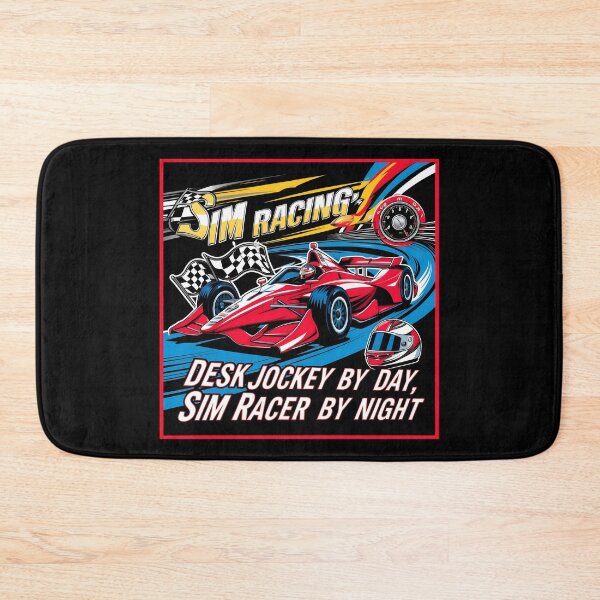 Item preview, Sim Racing: Desk Jockey by Day, Sim Racer by Night designed and sold by HardCorps.