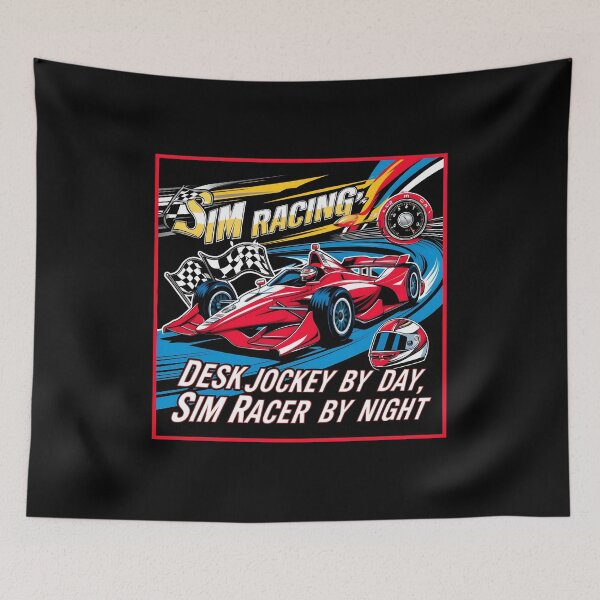 Item preview, Sim Racing: Desk Jockey by Day, Sim Racer by Night designed and sold by HardCorps.