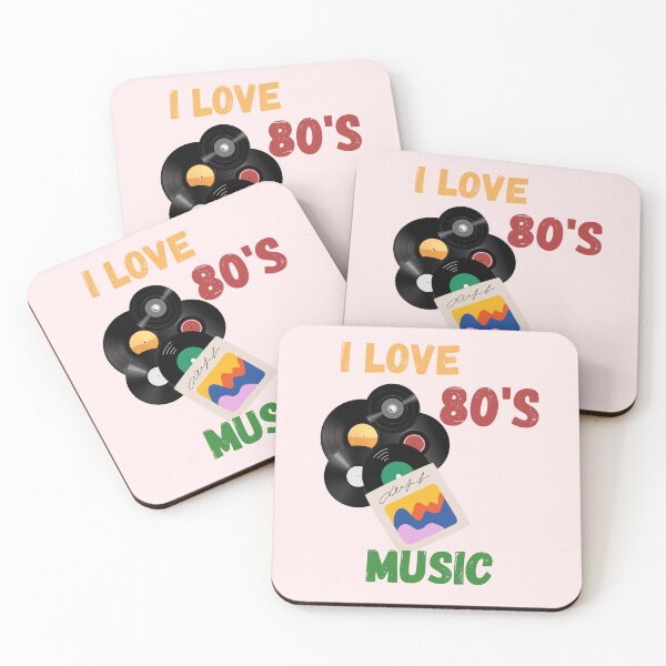 Item preview, I love 80's music designed and sold by wanessacreative.