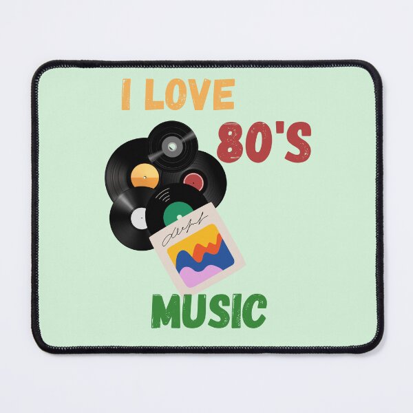 Item preview, I love 80's music designed and sold by wanessacreative.