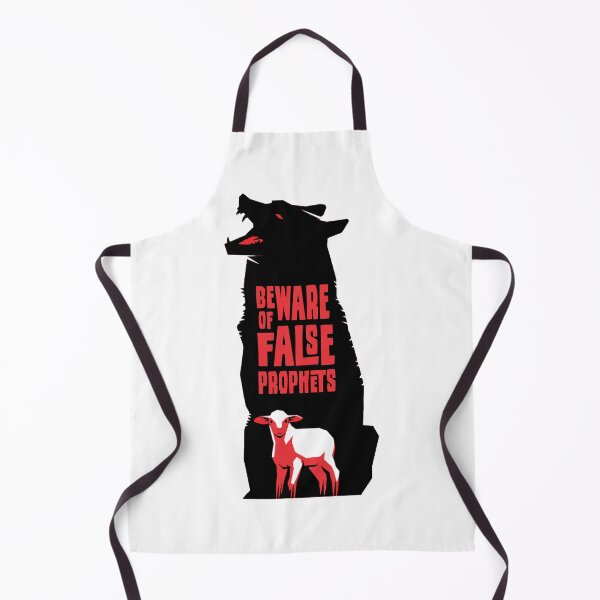 Item preview, Beware Of False Prophets - Jesus Warning - Christian designed and sold by Vector-Artist.