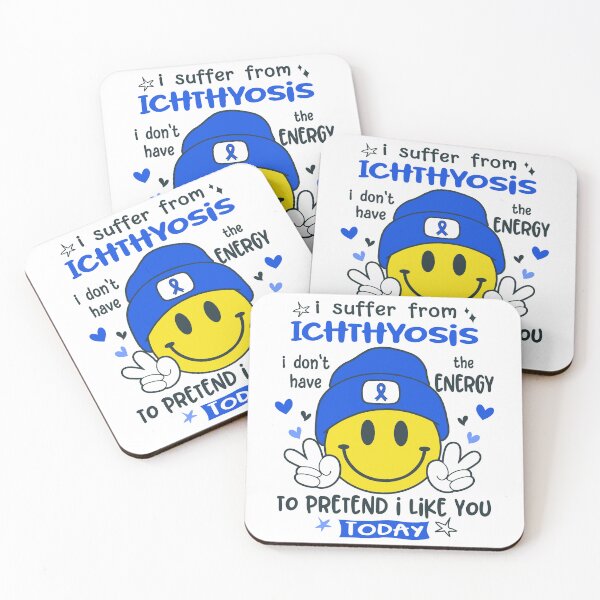 Item preview, I suffer from Ichthyosis i do not have the ENERGY to pretend i like you TODAY designed and sold by KatMercerr.