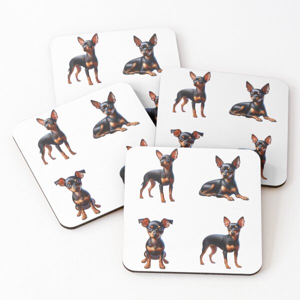 Aperçu de l'œuvre Chiens Pinscher nain créée et vendue par TheAnimalZ00.