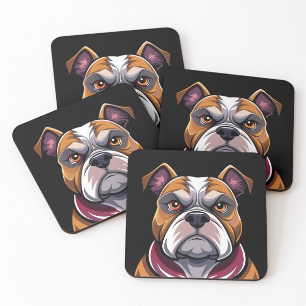 Item preview, serious bulldog designed and sold by Atsuhiro.