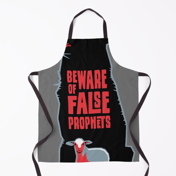 Item preview, Beware Of False Prophets - Jesus Warning 3 - Christian designed and sold by Vector-Artist.