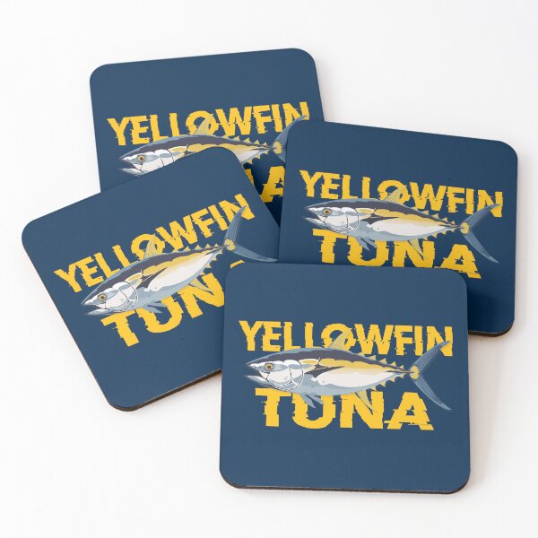 Item preview, Yellowfin Tuna Illustration designed and sold by blackdogshop.