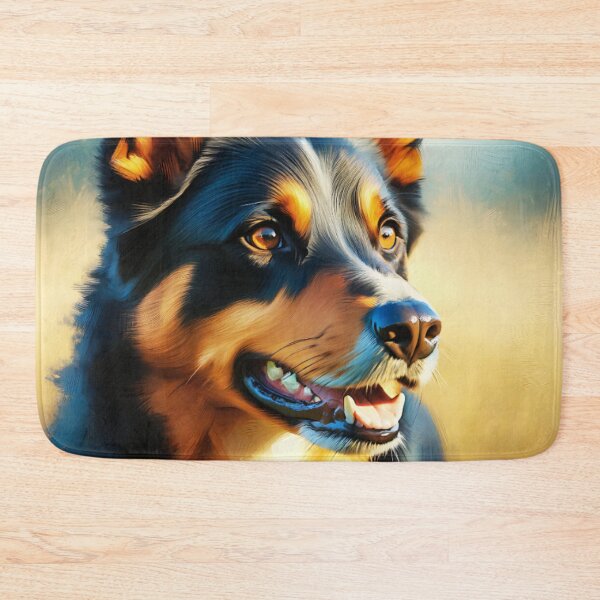 Item preview, Cute Australian Kelpie Painting  designed and sold by TheAnimalZ00.