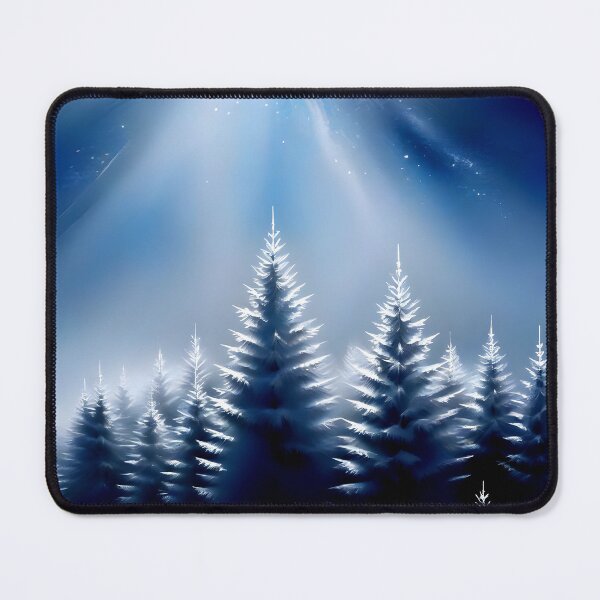 Item preview, Snowy Scenery Cold Snap Tall Trees Tranquil Setting 2 of 4 designed and sold by Beachy.