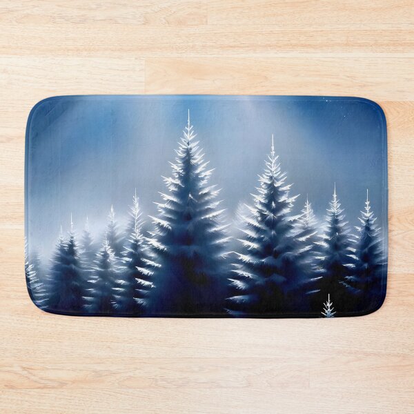 Item preview, Snowy Scenery Cold Snap Tall Trees Tranquil Setting 2 of 4 designed and sold by Beachy.