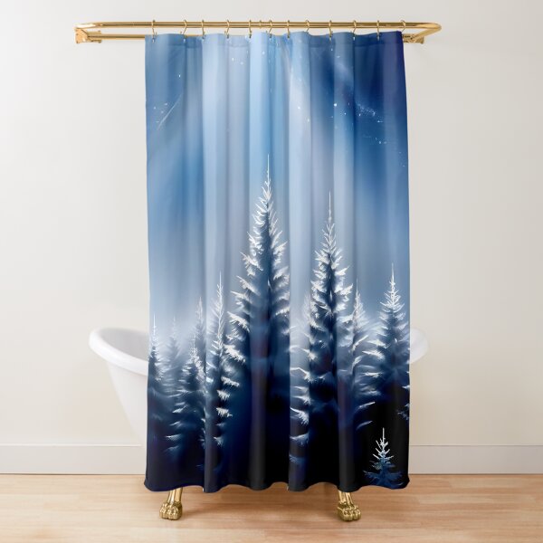 Item preview, Snowy Scenery Cold Snap Tall Trees Tranquil Setting 2 of 4 designed and sold by Beachy.