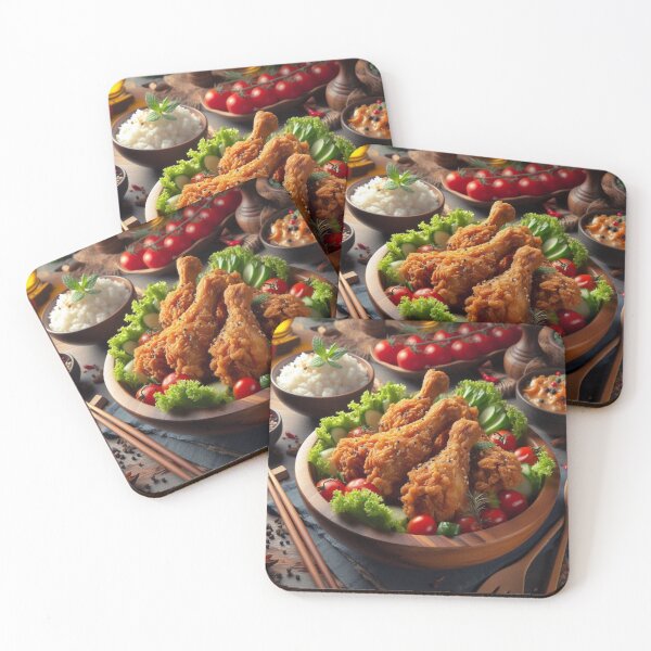 Item preview, Fried Chicken Salad designed and sold by ComputerContent.