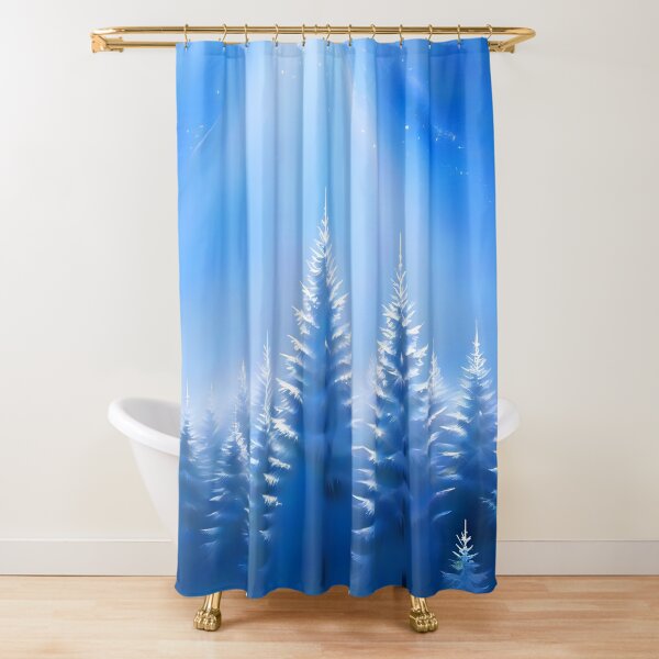 Item preview, Snowy Scenery Cold Snap Tall Trees Tranquil Setting 3 of 4 designed and sold by Beachy.