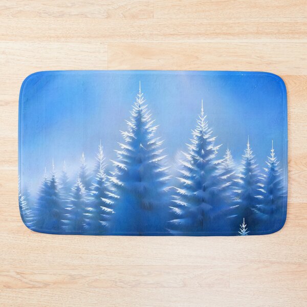 Item preview, Snowy Scenery Cold Snap Tall Trees Tranquil Setting 3 of 4 designed and sold by Beachy.