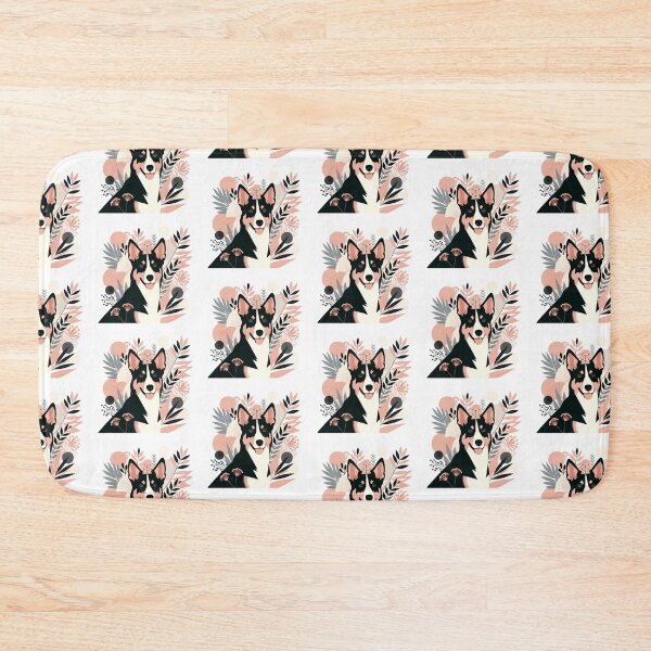 Item preview, Floral Abstract Australian Kelpie  designed and sold by TheAnimalZ00.
