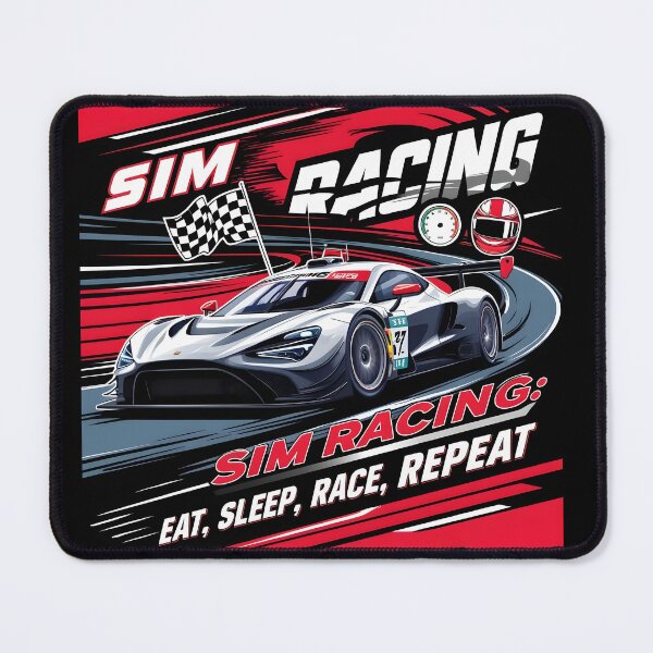Item preview, Sim Racing: Eat, Sleep, Sim Race, Repeat designed and sold by HardCorps.