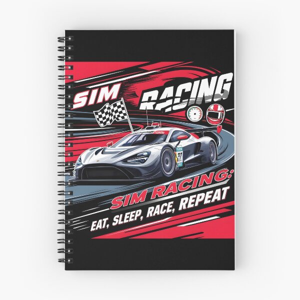 Item preview, Sim Racing: Eat, Sleep, Sim Race, Repeat designed and sold by HardCorps.