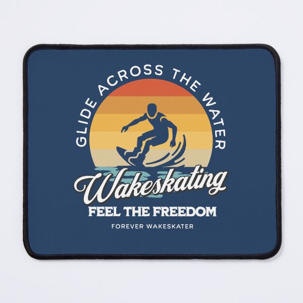 Item preview, Vintage Wakeskating – Glide Across the Water designed and sold by InspireHubWear.