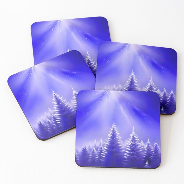 Item preview, Snowy Scenery Cold Snap Tall Trees Tranquil Setting 4 of 4 designed and sold by Beachy.