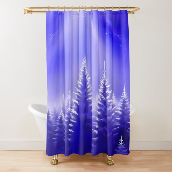 Item preview, Snowy Scenery Cold Snap Tall Trees Tranquil Setting 4 of 4 designed and sold by Beachy.