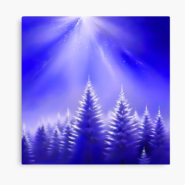 Item preview, Snowy Scenery Cold Snap Tall Trees Tranquil Setting 4 of 4 designed and sold by Beachy.