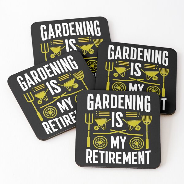 Item preview, Gardening Is My Retirement Plan - Black T-Shirts designed and sold by relso.