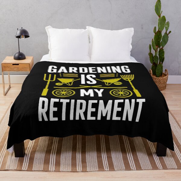 Item preview, Gardening Is My Retirement Plan - Black T-Shirts designed and sold by relso.
