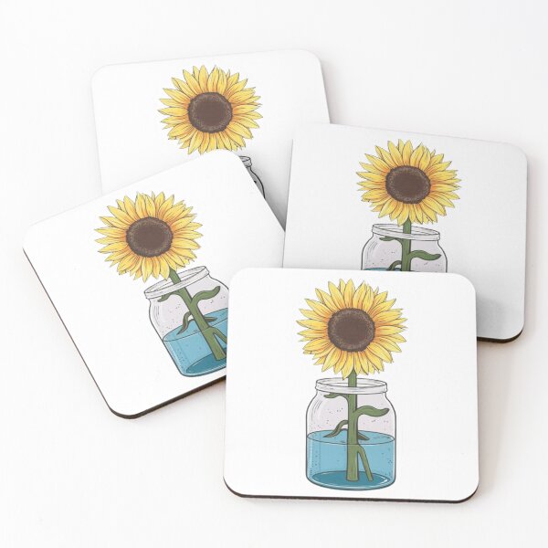 Item preview, SunFlower On The JaR designed and sold by PrimeInk.