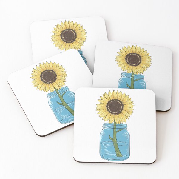 Item preview, jar of sunflower designed and sold by PrimeInk.