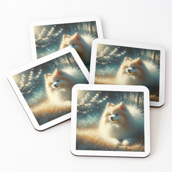 Item preview, Japanese Spitz Painting designed and sold by TheAnimalZ00.