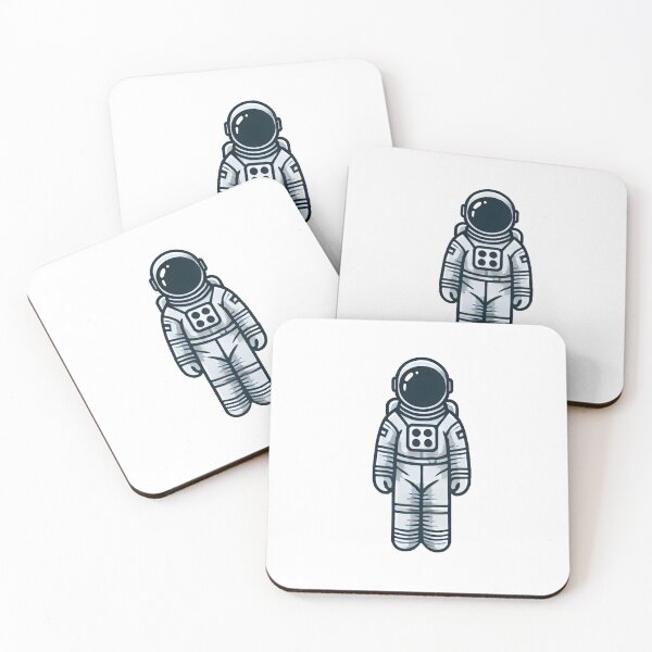 Item preview, Cool Astronaut Sticker - Space Explorer Design designed and sold by Greemo03.