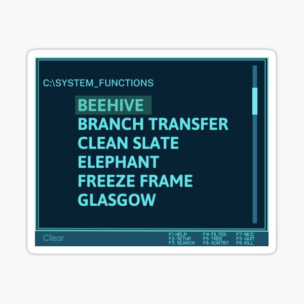 Artikel-Vorschau von Überstunden-Notfallmodus Lumon Industries, designt und verkauft von Sturdust.